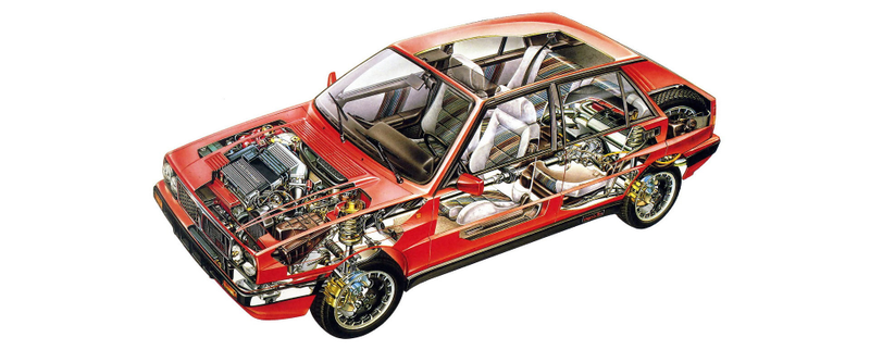 Illustration for article titled Lancia Delta Integrale: Jalopnik Fantasy Garage